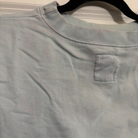 Cropped Light Blue Sweatshirt - Picture 4 of 5